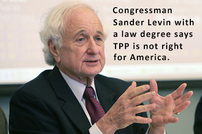 Sander Levin, Congressman Michigan